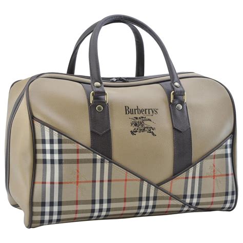 sac de voyage burberry|authentic burberry bag.